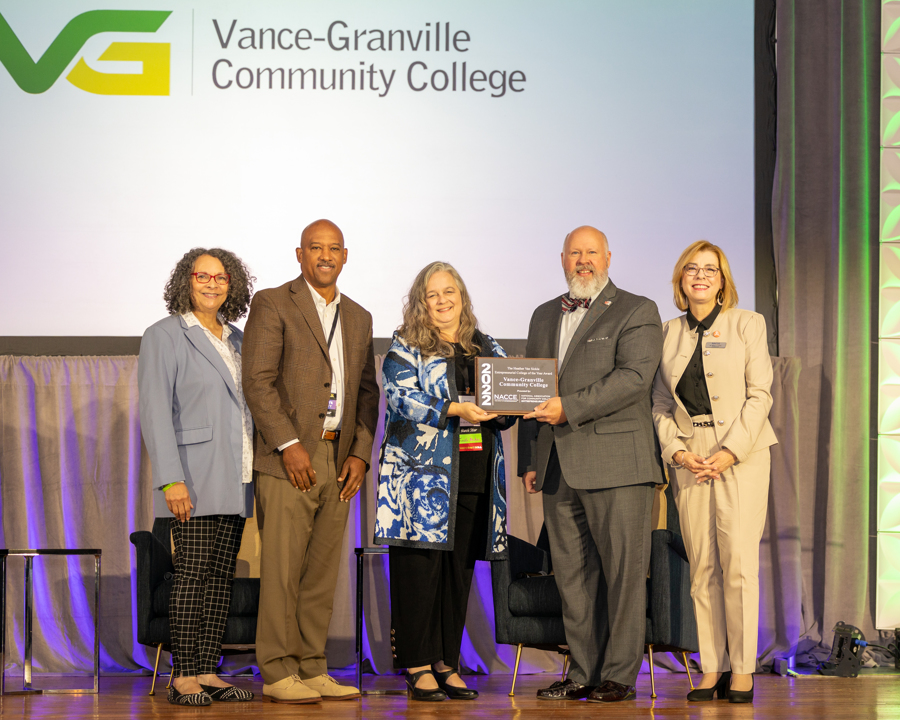 VGCC named NACCE's 2022 Entrepreneurial College of the Year